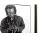  миля s*ti винт / искусство Picture рамка /Miles Davis/ современный * Jazz. ../Jazz Icon/ труба /. магазин. дисплей /jazz