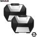 SHAD | D0B38200 Shad Sh38x Side Cases Aluminium