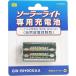GWSOLAR �\�[���[���C�g�p�[�d�r2�{�Z�b�g �P3�` �[�d�r �P3 �K�[�f�����C�g �Ɩ��y���R���d�}���^�E�j�b�P�����f�[�d�r 900��Ah�z�@�^�ԁFGW-BH900(AA,2P/S)