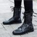  мужской короткие сапоги мотоцикл ботинки Work ботинки engineer boots рабочая обувь engineer boots предотвращение скольжения боковой Zip 