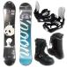 сноуборд сноуборд доска Panda SPOON CHARM 2023 модель мужской дамский Camber Vine boots set 