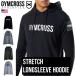 GYMCROSS ( Jim Cross ) тренировка фитнес одежда спортивная фуфайка la gran рукав Parker длинный рукав стрейч [ мужской ]gc-093