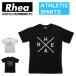 003 Rhea(レアー) トレーニングウェア フィットネス ストリートワークアウトTシャツ 半袖 ストレッチ【メンズ】