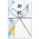 _OCAHOL_花結びでは珍しい大判のデザイン金封。花柄がきれいな一般お祝用の金封、花結びタイプは何度あっても良いお祝いごとに使用する水引です　　　短冊5枚付き（御祝、御入学御祝、御出産御祝、御新築御祝、無地）、中袋付_OCAHOL_文房具...