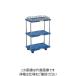_OCAHOL_●荷台は堅牢なリブ構造です。●薬品や溶剤にも侵されにくく耐久性に優れています。●台上に滑り止め用ゴムが4ヵ所ついています。●上部天板に柵が付いていて荷崩れを防止します。(軽量物の積載時)●組立式●3段式●自在キャスター、自在...