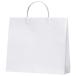 光沢のある上品な白無地バッグ。_OCAHOL_光沢のある上品な白無地バッグ。_OCAHOL_文房具・オフィス・手芸 ＞ 工作用紙・袋・ラッピング ＞ 紙袋・レジ袋・ギフトバッグ ＞ 手提げ袋（紐タイプ）