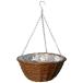 ナチュラルテイストのハンギングバスケット。フェイクグリーンなどを合わせてディスプレイとしても使用可能。_OCAHOL_ナチュラルテイストのハンギングバスケットで、植物になじみます。フェイクグリーンなどを合わせてディスプレイとしてもお使い頂け...
