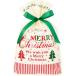 忙しいクリスマスにおすすめのリボン付ギフトバッグです。リボンを絞って結ぶだけで完成するカンタン・ベンリなアイテムです。_OCAHOL_忙しいクリスマスにおすすめのリボン付ギフトバッグです。リボンを絞って結ぶだけで完成するカンタン・ベンリなア...