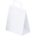白い紙手提袋です。_OCAHOL_白い紙手提袋です。_OCAHOL_文房具・オフィス・手芸 ＞ 工作用紙・袋・ラッピング ＞ 紙袋・レジ袋・ギフトバッグ ＞ 手提げ袋（紐タイプ）