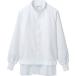住商モンブランの工場白衣　ジャンパー、男女兼用、長袖、ホワイト、袖口ネット付、腰ネット付_OCAHOL_住商モンブランの工場白衣　ジャンパー、抗菌・透け防止・吸汗速乾・制電機能を付与、吸・放湿性に優れた高機能素材で、サラッとした涼しい着心地...