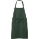 住商モンブランのエプロン、男女兼用、ボトルグリーン、フリーサイズ、首掛けタイプ_OCAHOL_住商モンブランのエプロン、防汚・制電機能を付与した男女兼用、スタイリッシュな定番エプロンです。_OCAHOL_文房具・オフィス・手芸 ＞ 作業服・...