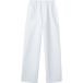 住商モンブランの工場白衣　パンツ、男女兼用、ホワイト、総ゴム＋ひも付、裾ネットゴム仕様_OCAHOL_住商モンブランの工場白衣　パンツ、抗菌・制電機能を付与、きれいな色に、厚みのあるスタンダードな素材のパンツ_OCAHOL_文房具・オフィス...