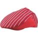 住商モンブランの飲食・カフェ　ハンティングキャップ、男女兼用、フリーサイズ、レッドストライプ×レンガ_OCAHOL_住商モンブランの飲食・カフェ　ハンティングキャップ、制電機能を付与、豊富なカラーを取り揃えたシンプルなハンティングキャップ_...
