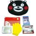 くまモンの顔がかわいいリュック&amp;防災グッズ10点のセットです。_OCAHOL_●部屋に置いておいてもかわいい雰囲気。●手触りもよく使いやすいリュックです。●背面部分にポケットがあり、付属の名刺サイズの防災カードを入れられるようになっ...