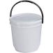 _OCAHOL_フタ付きでしっかり密封できる丸型バケツです。内底の隅がアール状になっているので、かき出しやすくなってます。_OCAHOL_キッチン・バス・リビング ＞ 掃除用具 ＞ バケツ・モップ ＞ バケツ