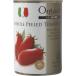 【商品情報】イタリア南部のプーリア州・ルチェーラにある限定農場で栽培された有機トマトだけを使用。クエン酸不使用でトマト本来の甘味と程よい酸味が特長です。全形（ホール）タイプ。_OCAHOL_【賞味期限】商品の発送時点で、賞味期限まで残り27...