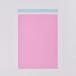 表面ピンク色/裏面透明　表面のパステルカラーが目を引き開封率がUPします。_OCAHOL_静電気防止OPPタイプの剥離紙を使用、剥がしたときに剥離紙が手に纏わりつかず作業効率が上がります。_OCAHOL_文房具・オフィス・手芸 ＞ 封筒・伝...
