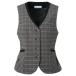 ウールのような上質感チェックベスト_OCAHOL_やわらかな風合いのクラシカルなチェックで上品さを演出します。_OCAHOL_文房具・オフィス・手芸 ＞ 作業服・ユニフォーム ＞ 事務服・スーツ ＞ 事務服（女性用ベスト）