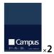 大人デザインのキャンパスルーズリーフ。打ち合わせなどの記録をさっときれいに書きたい方や、簡単な図表を書く方におすすめのドット入り罫線です。_OCAHOL_●文章がきれいにまとまるドット入り罫線／罫線上に等間隔に並んだドットを活用することで、...
