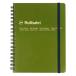書きやすく、にじまないリング式ノート。ロルバーンのロゴと、ゴムバンドが印象的なデザイン。ページは切り取りやすいミシン目入りです。_OCAHOL_「シンプルで飽きのこないデザイン」と「使いやすさ」が一体となった、デルフォニックスの定番ノート。...