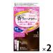 密着染め　色持ちタイプ。ツンとしない、ほのかなアロマの香りの白髪染め　_OCAHOL_・密着して染める。濃密クリームが生え際にくいつきとどまる。・色持ち成分配合。染料の流出を抑え、日にちが経っても髪色キレイ！・ツンとしない、ほのかなアロマの...