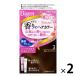 密着染め　色持ちタイプ。ツンとしない、ほのかなアロマの香りの白髪染め　_OCAHOL_・密着して染める。濃密クリームが生え際にくいつきとどまる。・色持ち成分配合。染料の流出を抑え、日にちが経っても髪色キレイ！・ツンとしない、ほのかなアロマの...