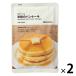 商品写真:無印良品 自分でつくる 米粉のパンケーキ 150g（3枚分）1セット（2袋） 良品計画