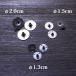  шайба 1.3cm 1.5cm 2.0cm φ1.3cm(10 штук входит ) φ1.5cm(10 штук входит ) φ2.0cm(5 штук входит ) свеча конструкция стандартный большой размер материал DIY материалы 