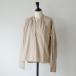 SALE amne () | PIMA skipper blouse (beige) | size 2 ȥåץ ֥饦 ץ