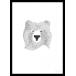 SEVENTY TREE | BEAR OF FEW WORDS | A4 �A�[�g�v�����g/�|�X�^�[ UK �k�� ���� ���m�N�� �V���v�� ������� �x�A ���� �N�} �������� �������