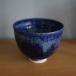 Scandinavian Studio pottery 1960's (cobalt blue) | цветок основа Швеция Vintage ваза 