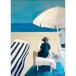 Art Alex | Mediterranean Beach Siesta 2 | A3 �A�[�g�v�����g/�A�[�g�|�X�^�[ �k�� �f���}�[�N 297x420mm