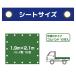 �yWEB����J���[�o��z���Y�g���b�N�V�[�g �ʂ� �V���o�[/�u���[ 1.9m�~2.1m | �S���o���h�t�� ���{�� ���Y �g���b�N�p�V�[�g �׊|���V�[�g �������� �֘A�摜3
