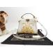  Fendi x Versace pi- Cub - Mini кожа белый желтый ручная сумочка небольшая сумочка крыло che не использовался @ 1