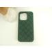  Bottega Veneta iphone14Pro кейс средний сетка силикон . зеленый покрытие прекрасный товар @ 24