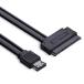 CY 50 cm двойной источник питания 12 V, источник питания eSATA USB 2.0 5 V eSATAp combo to 22pin SATA кабель 2.5 3.5 твердый 