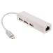 CY USB 3.1 Type C USB-C несколько 3 порт ступица i-sa сеть сеть LAN адаптор имеется 