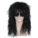 Linfairy Heavy Metal Rocker Black Adult Wig хеви-метал запирающийся шкафчик черный взрослый парик размер 