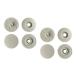 NBK Easy snap-button dark beige φ13mm 100 collection go in F12-316-100