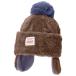 [ Coleman ] Kids Kids боа вязаная шапка 430-0011 Brown 