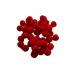  бонбон примерно 1cm красный красный 100 шт bon тонн рукоделие эмблема pompon украшение орнамент Рождество NaturalMelody