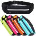  running pouch running bag belt bag smartphone reflector PET bottle code hole attaching running water-repellent waterproof light weight jo silver g War 