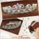  головной убор Blanc Beaute Tiara Chris tin волосы аксессуары свадьба b Rimbaud te
