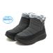  защищающий от холода ботинки водоотталкивающий толщина низ легкий боковой застежка-молния боа ботинки серый 