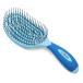 【C Brush　ブルー】NuWay4Hair　NWC-BL　ヘアブラシ　ベーシック　ツヤ髪　セレブ　速乾性　SGS認証　スカルプケア　アルガンオイル