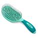 【C Brush　グリーン】NuWay4Hair　NWC-GN　ヘアブラシ　ベーシック　ツヤ髪　セレブ　速乾性　SGS認証　スカルプケア　アルガンオイル