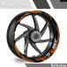  параллель импортные товары KTM R2R DUKE 125 390 690 790 890 990 1290 для отражающий колесо стикер ступица переводная картинка обод полоса лента водонепроницаемый 