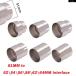  параллель импортные товары 51MM из 52 54 56 58 62 64MM выхлоп адаптор мотоцикл muffler труба коннектор - нержавеющая сталь изменение 
