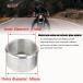  параллель импортные товары ударная абсорбция функция длина 60MM из 51MM до. коннектор мотоцикл выхлоп адаптор 