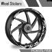  параллель импортные товары Honda отражающий тип мотоцикл колесо стикер ступица переводная картинка обод полоса лента PCX 125 150 PCX125 PCX150